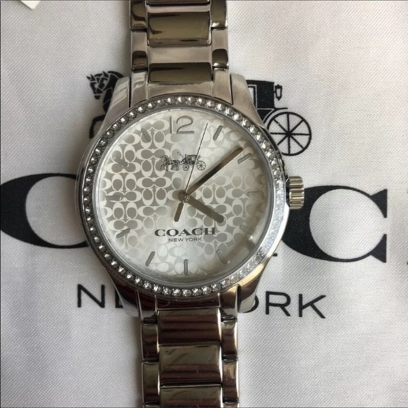 Coach Stainless Steel Women's Maddy Watch - Picture 7 of 8